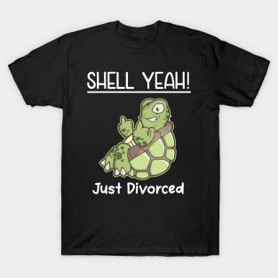 Divorce Joke Sarcastic Meme Party Gift Idea Divorced Pun T-Shirt